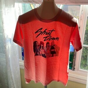 New Blackpink T Shirt Shut Down Size Small